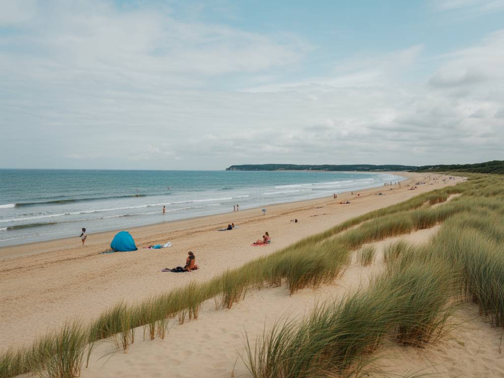 Plage Vensac : nature sauvage sur la côte Atlantique